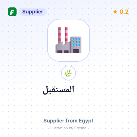 المستقبل – summary card, no photo uploaded yet