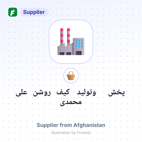 پخش وتولید کیف روشن علی محمدی – summary card, no photo uploaded yet