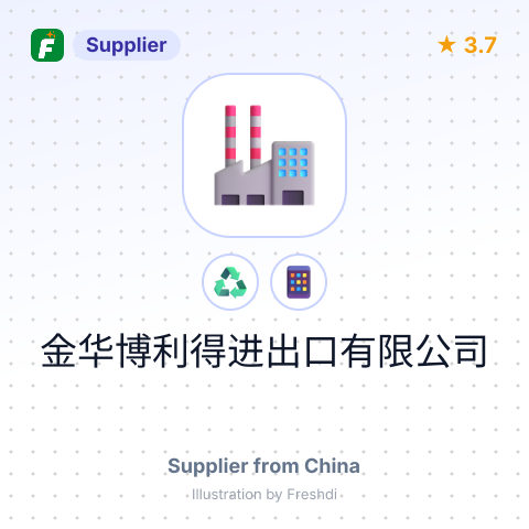 金华博利得进出口有限公司 – summary card, no photo uploaded yet