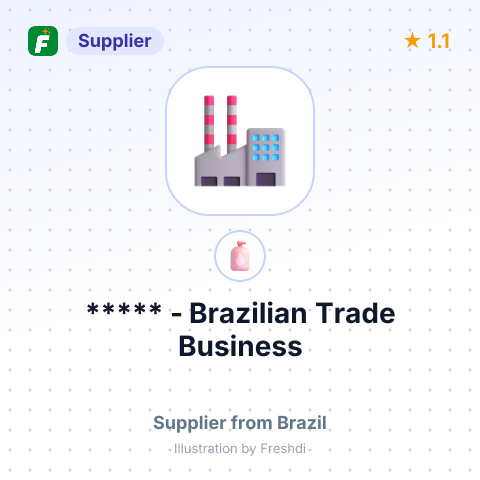 ***** - Brazilian Trade Business – summary card, no photo uploaded yet
