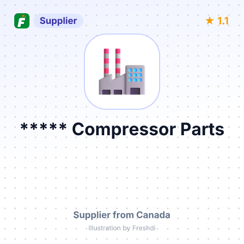 ***** Compressor Parts – summary card, no photo uploaded yet