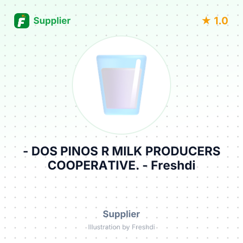 - DOS PINOS R MILK PRODUCERS COOPERATIVE. – summary card, no photo uploaded yet