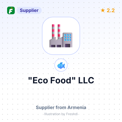 "Eco Food" LLC – summary card, no photo uploaded yet