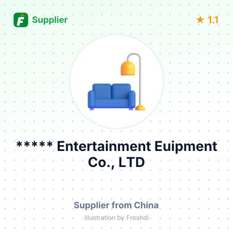 ***** Entertainment Euipment Co., LTD – summary card, no photo uploaded yet
