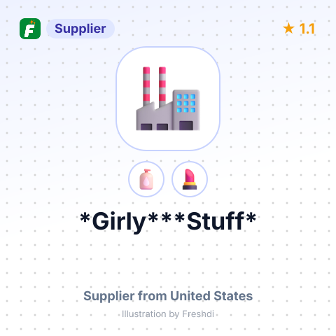 *Girly***Stuff* – summary card, no photo uploaded yet