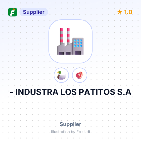 - INDUSTRA LOS PATITOS S.A – summary card, no photo uploaded yet