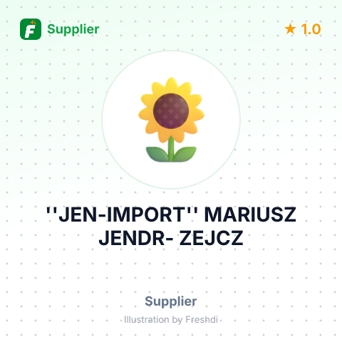 ''JEN-IMPORT'' MARIUSZ JENDR- ZEJCZ – summary card, no photo uploaded yet