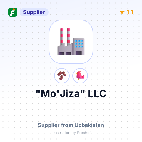 "Mo'Jiza" LLC  – summary card, no photo uploaded yet