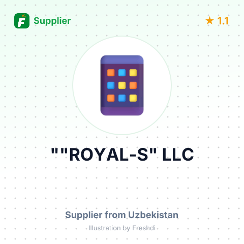 ""ROYAL-S" LLC  – summary card, no photo uploaded yet