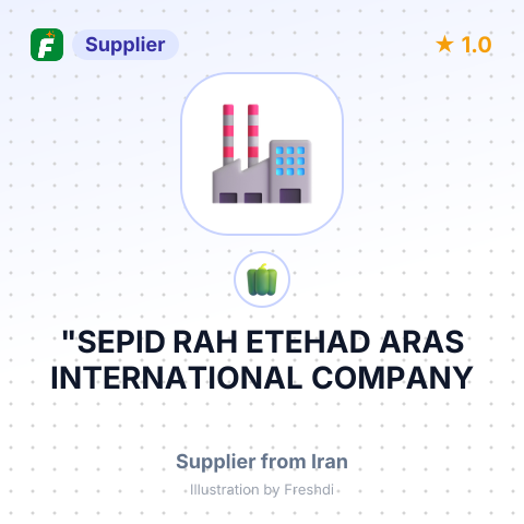 "SEPID RAH ETEHAD ARAS INTERNATIONAL COMPANY (LTD)"-Ի ՊԱՏՎԵՐՈՎ "HAMIDREZA MALEKI" – summary card, no photo uploaded yet