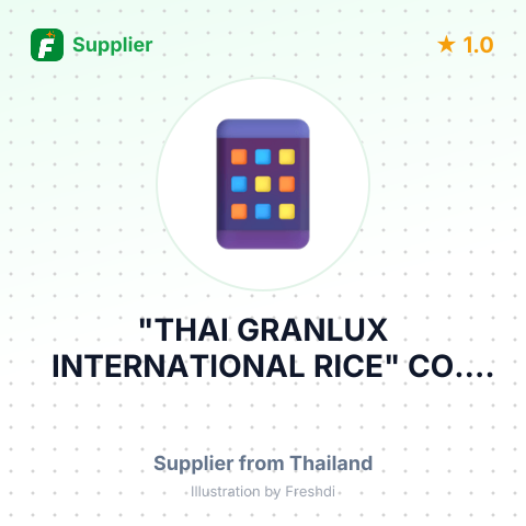 "THAI GRANLUX INTERNATIONAL RICE" CO., LTD. – summary card, no photo uploaded yet