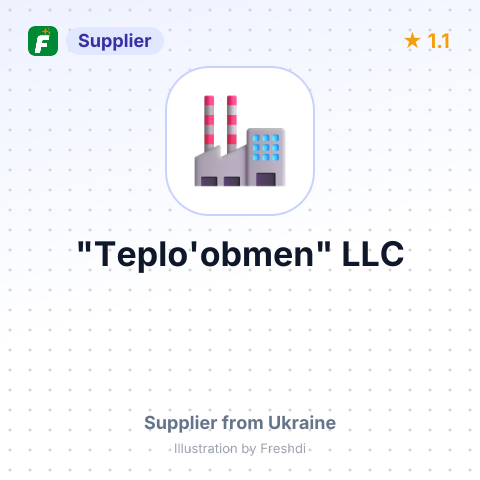 "Teplo'obmen" LLC – summary card, no photo uploaded yet