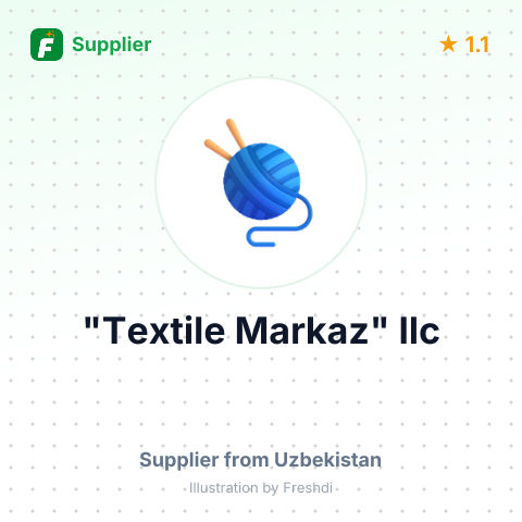 "Textile Markaz" llc – summary card, no photo uploaded yet