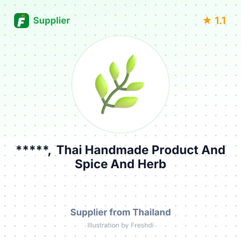 *****, Thai Handmade Product And Spice And Herb – summary card, no photo uploaded yet