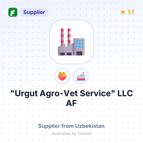 "Urgut Agro-Vet Service" LLC AF  – summary card, no photo uploaded yet