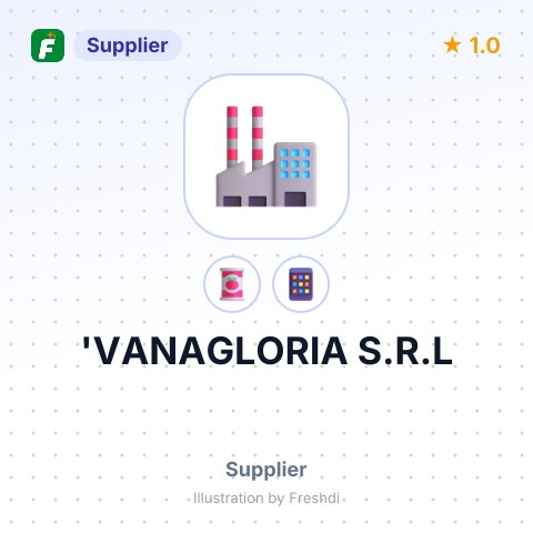 'VANAGLORIA S.R.L – summary card, no photo uploaded yet
