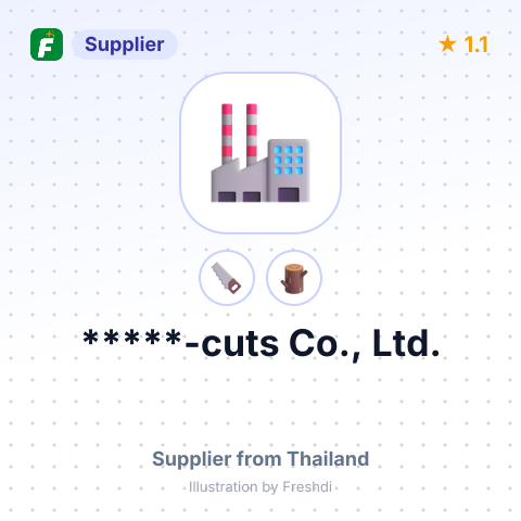 *****-cuts Co., Ltd. – summary card, no photo uploaded yet