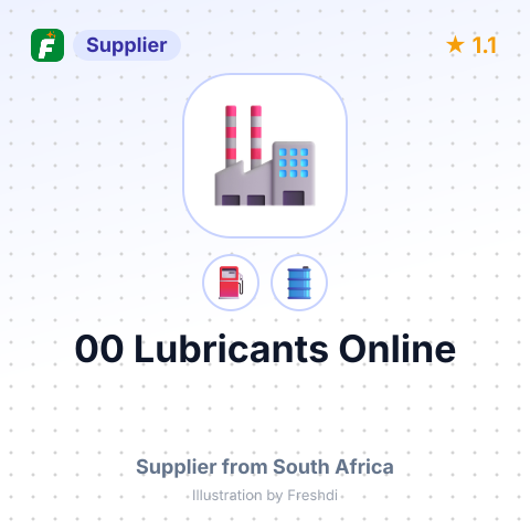 00 Lubricants Online – summary card, no photo uploaded yet