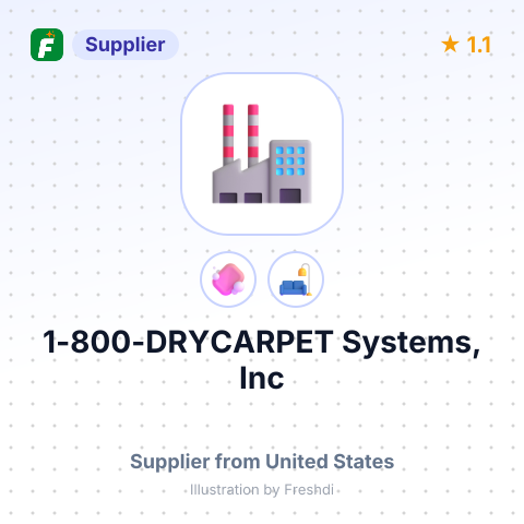 1-800-DRYCARPET Systems, Inc – summary card, no photo uploaded yet