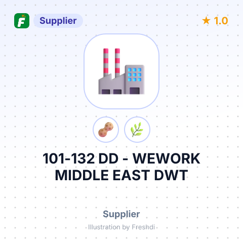 101-132 DD - WEWORK MIDDLE EAST DWT – summary card, no photo uploaded yet