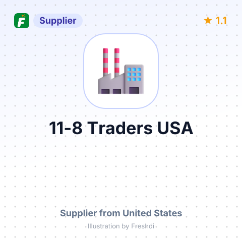 11-8 Traders USA – summary card, no photo uploaded yet