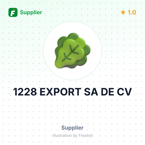 1228 EXPORT SA DE CV – summary card, no photo uploaded yet