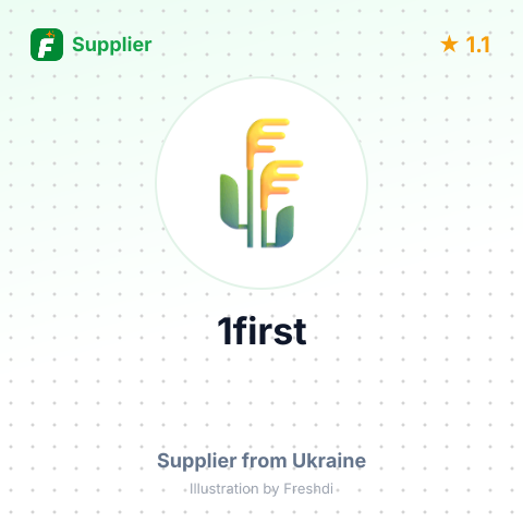 1first  – summary card, no photo uploaded yet