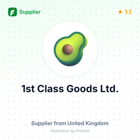 1st Class Goods Ltd.  – summary card, no photo uploaded yet