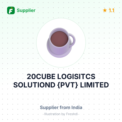 20CUBE LOGISITCS SOLUTIOND {PVT} LIMITED – summary card, no photo uploaded yet