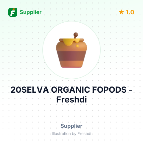 20SELVA ORGANIC FOPODS – summary card, no photo uploaded yet