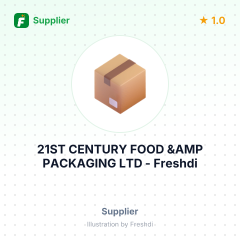 21ST CENTURY FOOD &AMP PACKAGING LTD – summary card, no photo uploaded yet