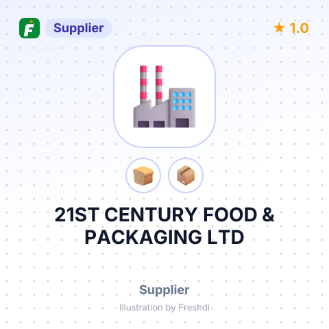 21ST CENTURY FOOD & PACKAGING LTD – summary card, no photo uploaded yet