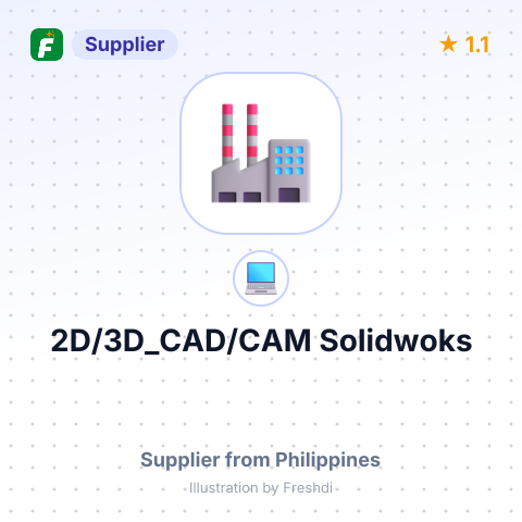 2D/3D_CAD/CAM Solidwoks – summary card, no photo uploaded yet