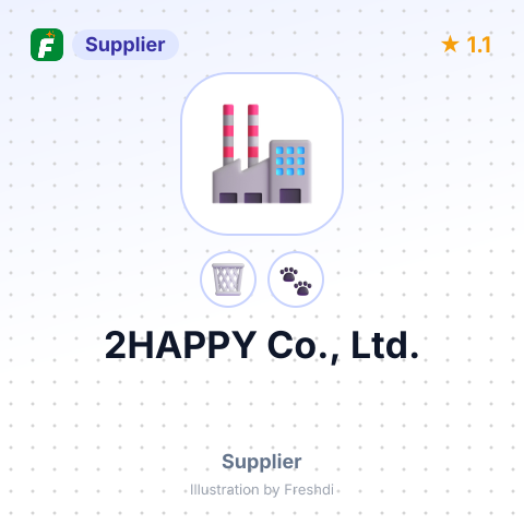 2HAPPY Co., Ltd. – summary card, no photo uploaded yet