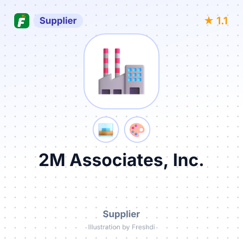 2M Associates, Inc. – summary card, no photo uploaded yet