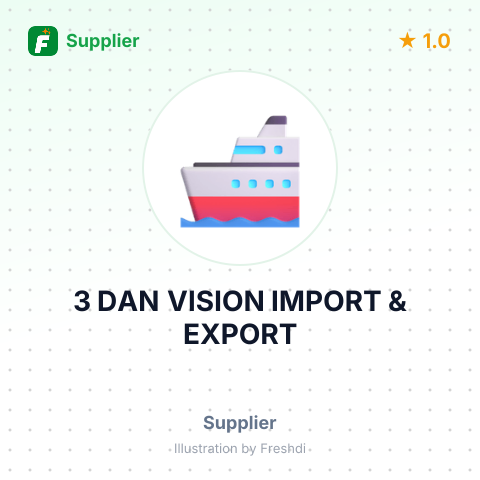 3 DAN VISION IMPORT & EXPORT – summary card, no photo uploaded yet