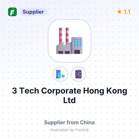 3 Tech Corporate Hong Kong Ltd – summary card, no photo uploaded yet