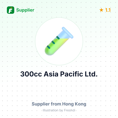 300cc Asia Pacific Ltd. – summary card, no photo uploaded yet