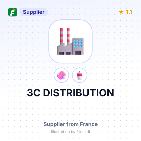 3C DISTRIBUTION – summary card, no photo uploaded yet