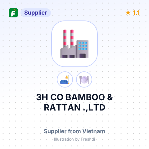 3H CO BAMBOO & RATTAN .,LTD – summary card, no photo uploaded yet