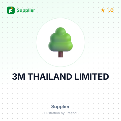3M THAILAND LIMITED – summary card, no photo uploaded yet