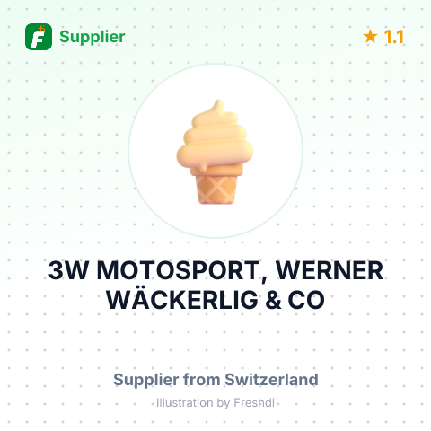 3W MOTOSPORT, WERNER WÄCKERLIG & CO – summary card, no photo uploaded yet