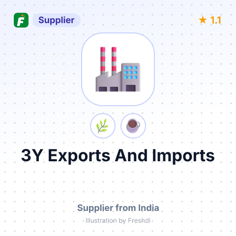 3Y Exports And Imports  – summary card, no photo uploaded yet