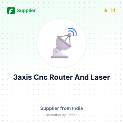 3axis Cnc Router And Laser  – summary card, no photo uploaded yet