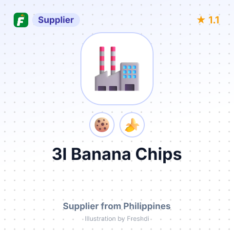 3l Banana Chips  – summary card, no photo uploaded yet