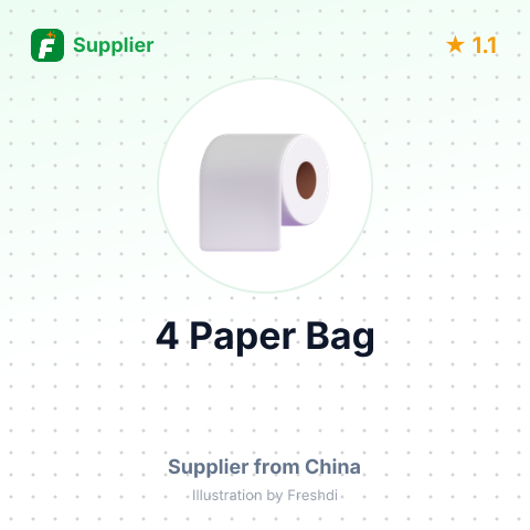 4 Paper Bag  – summary card, no photo uploaded yet