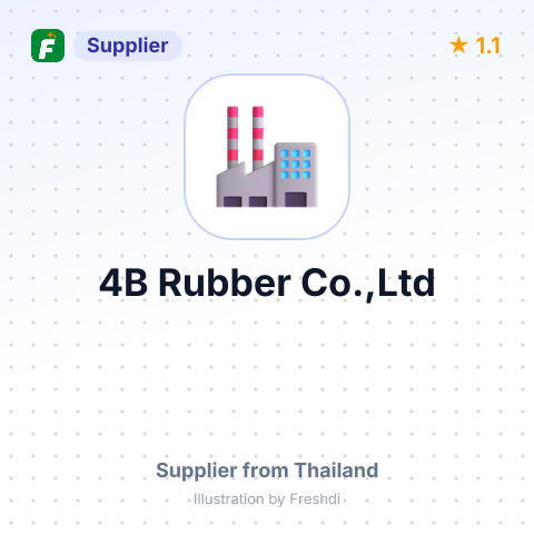 4B Rubber Co.,Ltd – summary card, no photo uploaded yet