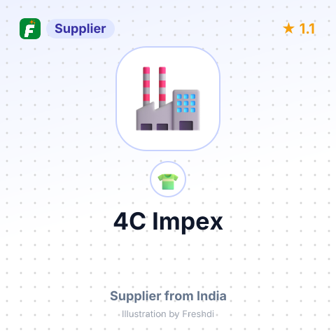 4C Impex – summary card, no photo uploaded yet
