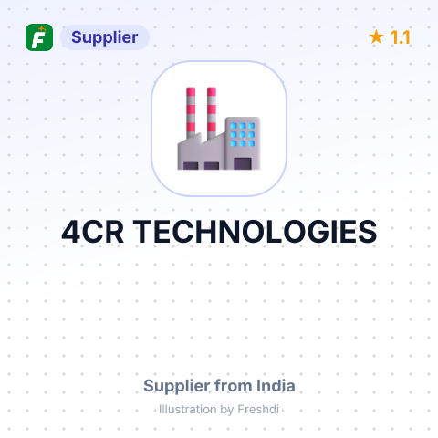 4CR TECHNOLOGIES – summary card, no photo uploaded yet