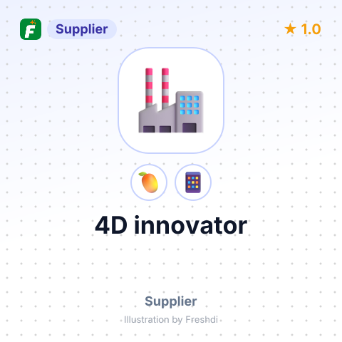 4D innovator – summary card, no photo uploaded yet
